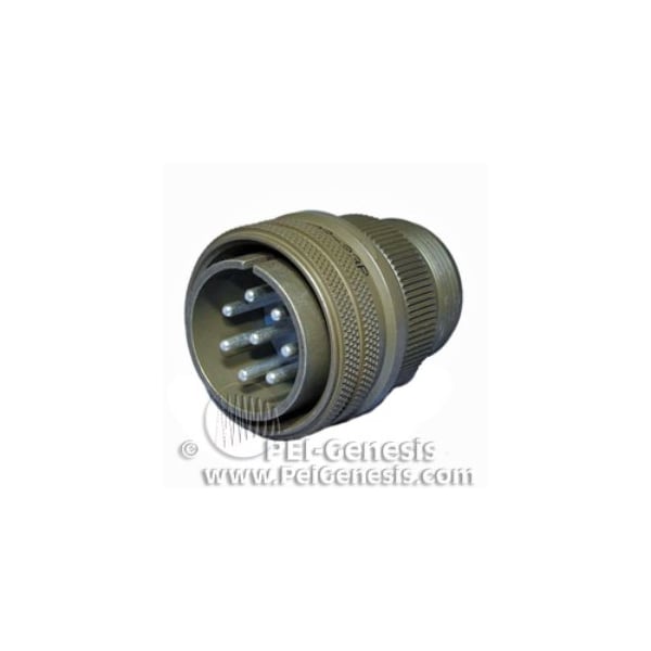 Pin & Sleeve Plug, 23 A, 8 Pole, Screw Terminals Wire Connection Type